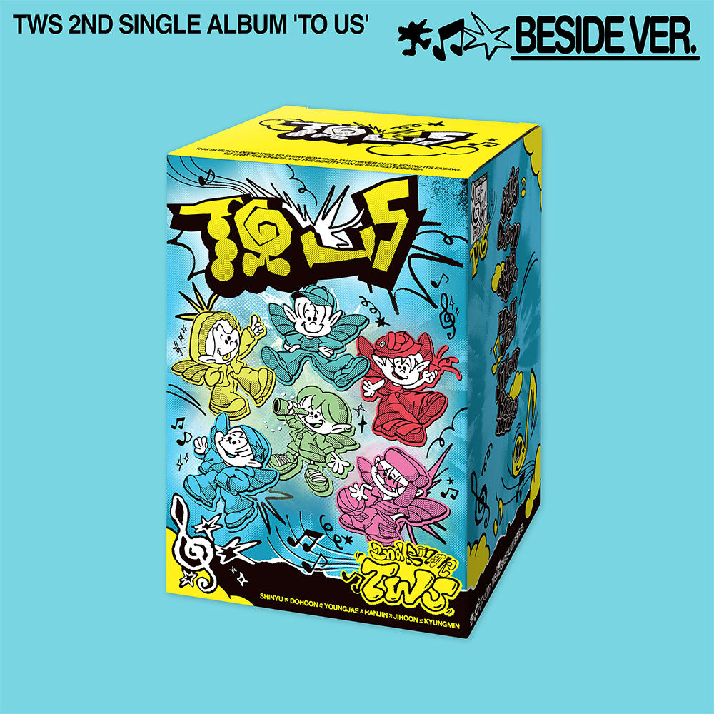 [POB] TWS 2nd Single Album [TO US] Beside Ver.