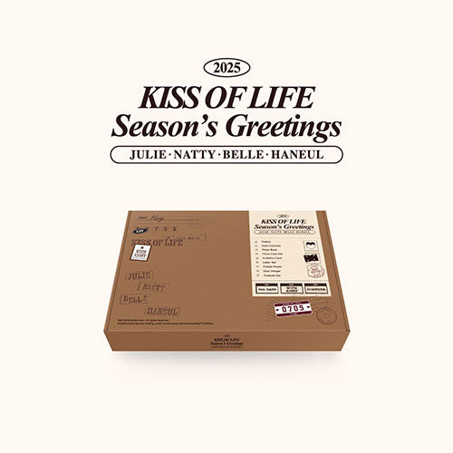 [POB] KISS OF LIFE - 2025 SEASON'S GREETINGS