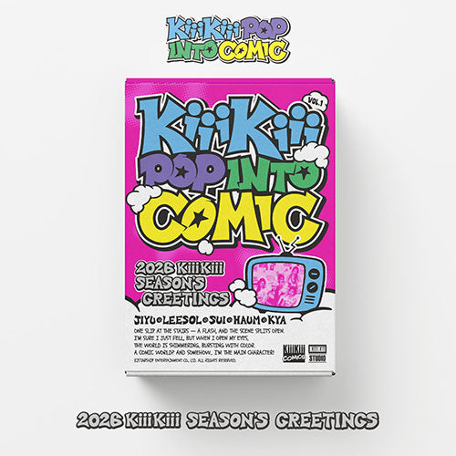 [POB] KiiiKiii 2026 SEASONS GREETINGS [KiiiKiii POP INTO COMIC]