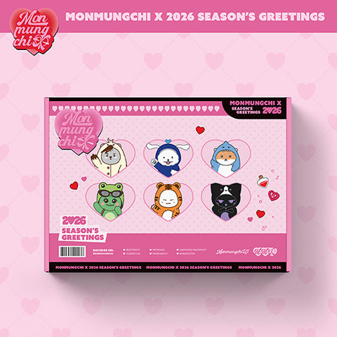 [POB] MONSTA X [MONMUNGCHI X 2026 SEASONS GREETINGS]