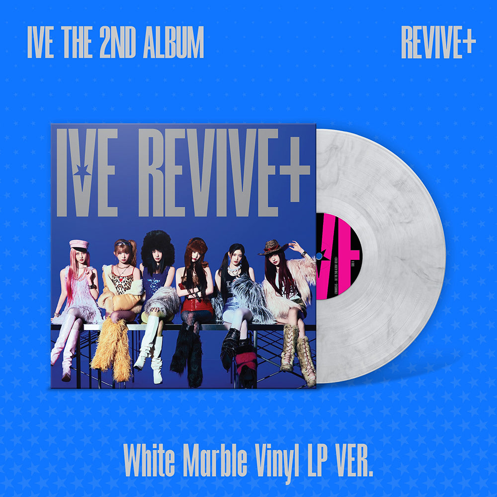 IVE - THE 2ND ALBUM [REVIVE+] (White Marble Vinyl LP VER.)