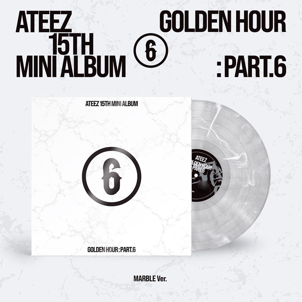 [POB] ATEEZ - GOLDEN HOUR : Part.6 (MARBLE VER.)