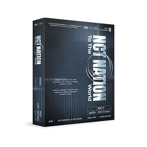 NCT - 2023 NCT コンサート [NCT NATION : To The World in INCHEON] (DVD)