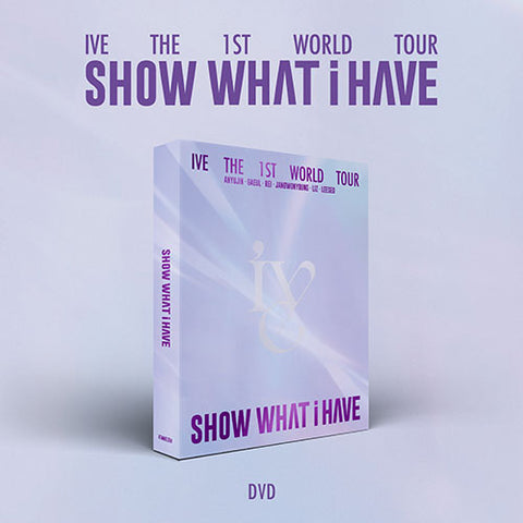 [POB] IVE - THE 1ST WORLD TOUR [SHOW WHAT I HAVE] DVD