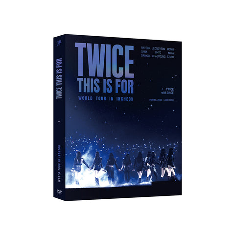 [POB] TWICE <THIS IS FOR> WORLD TOUR IN INCHEON DVD