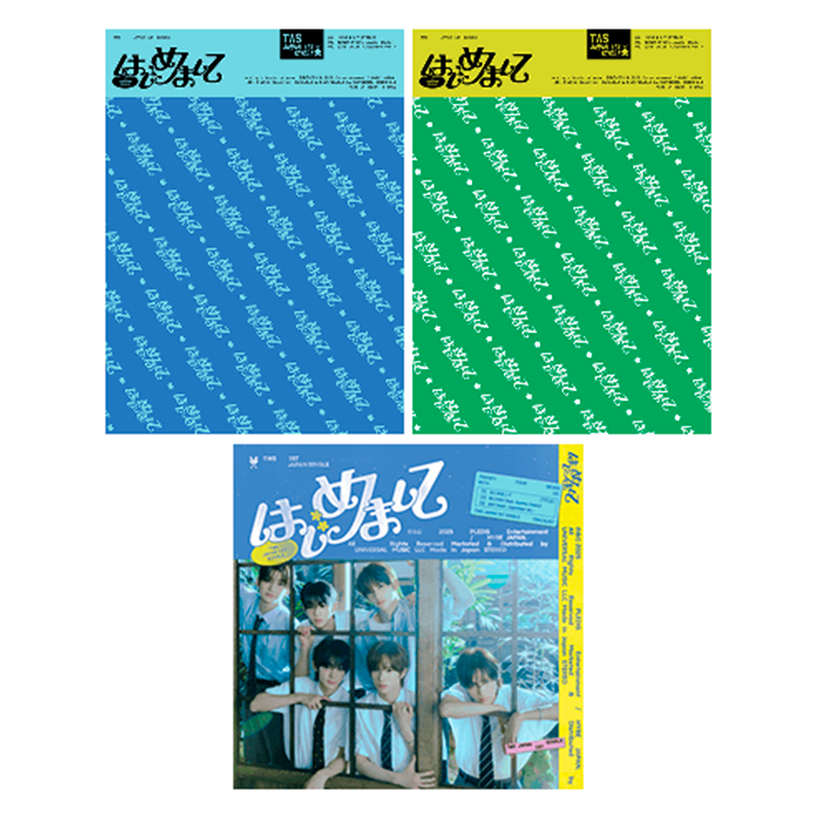 [POB] TWS JAPAN 1st Single [Nice to see you again] 3 SET