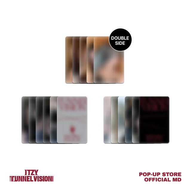 ITZY [TUNNEL VISION] POP-UP OFFICIAL MD - TRADING CARD