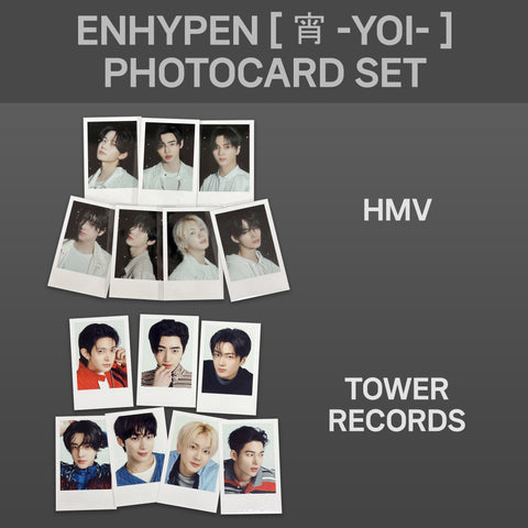 ENHYPEN  - [-YOI-] Photocard Set