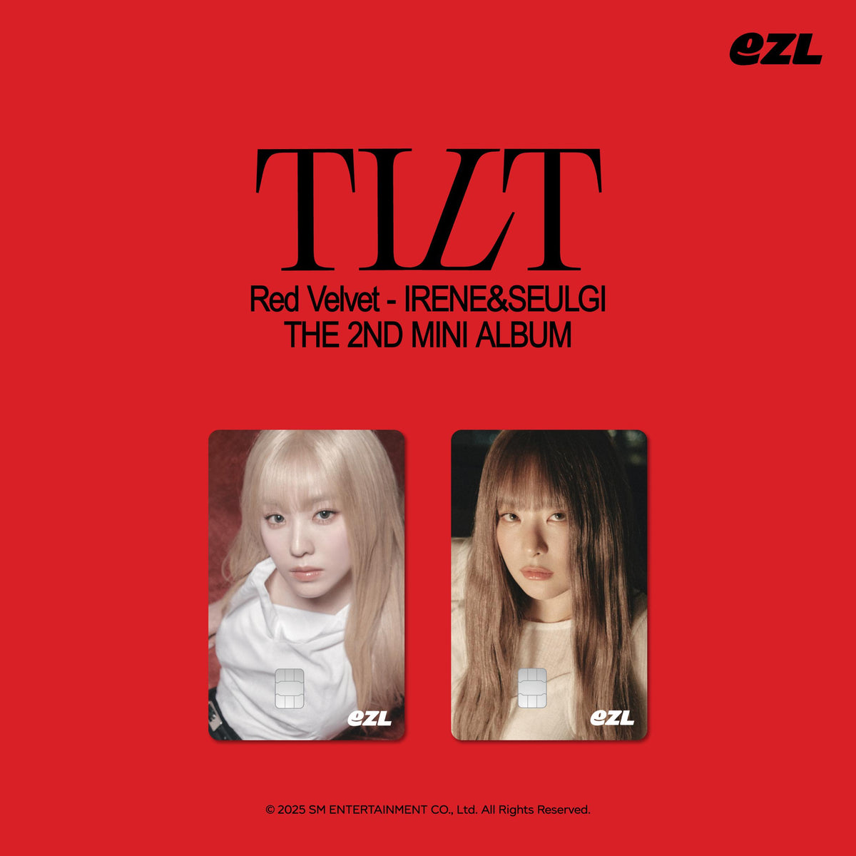 Red Velvet (IRENE&SEULGI)_EZL Transportation Card