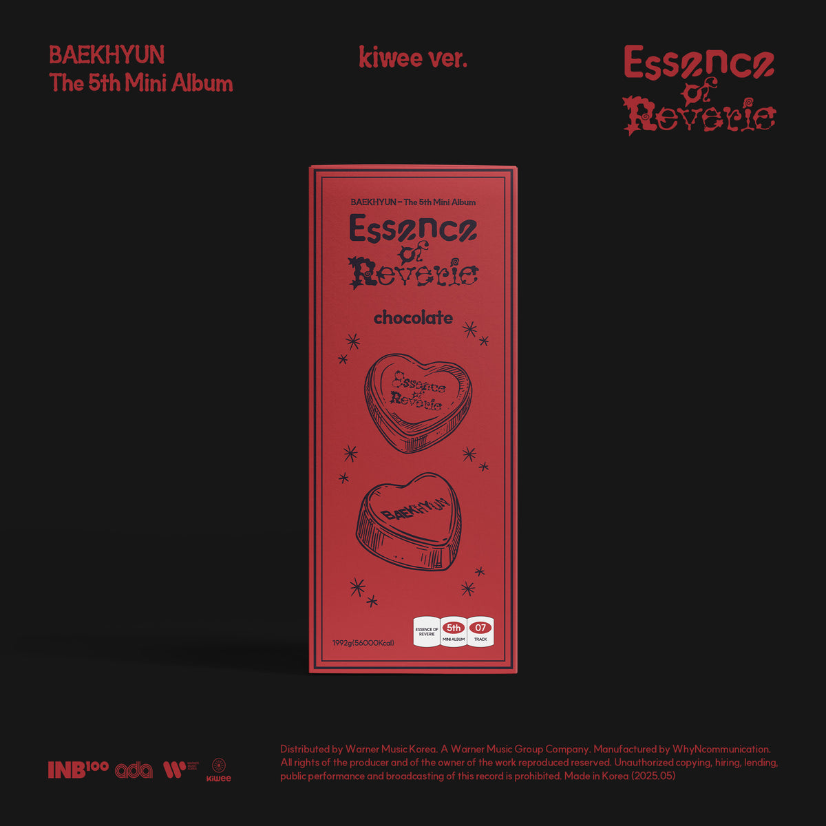 [POB] BAEKHYUN [Essence of Reverie] Platform (Kiwee Ver.)