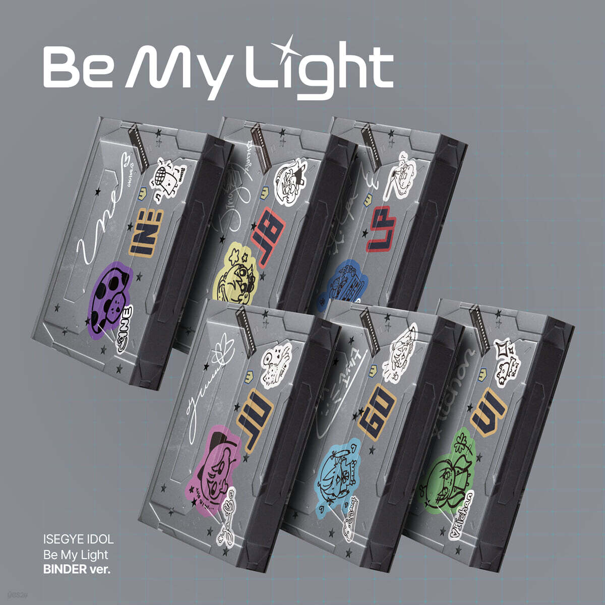 [POB] ISEGYE IDOL - BE MY LIGHT (BINDER ver.)