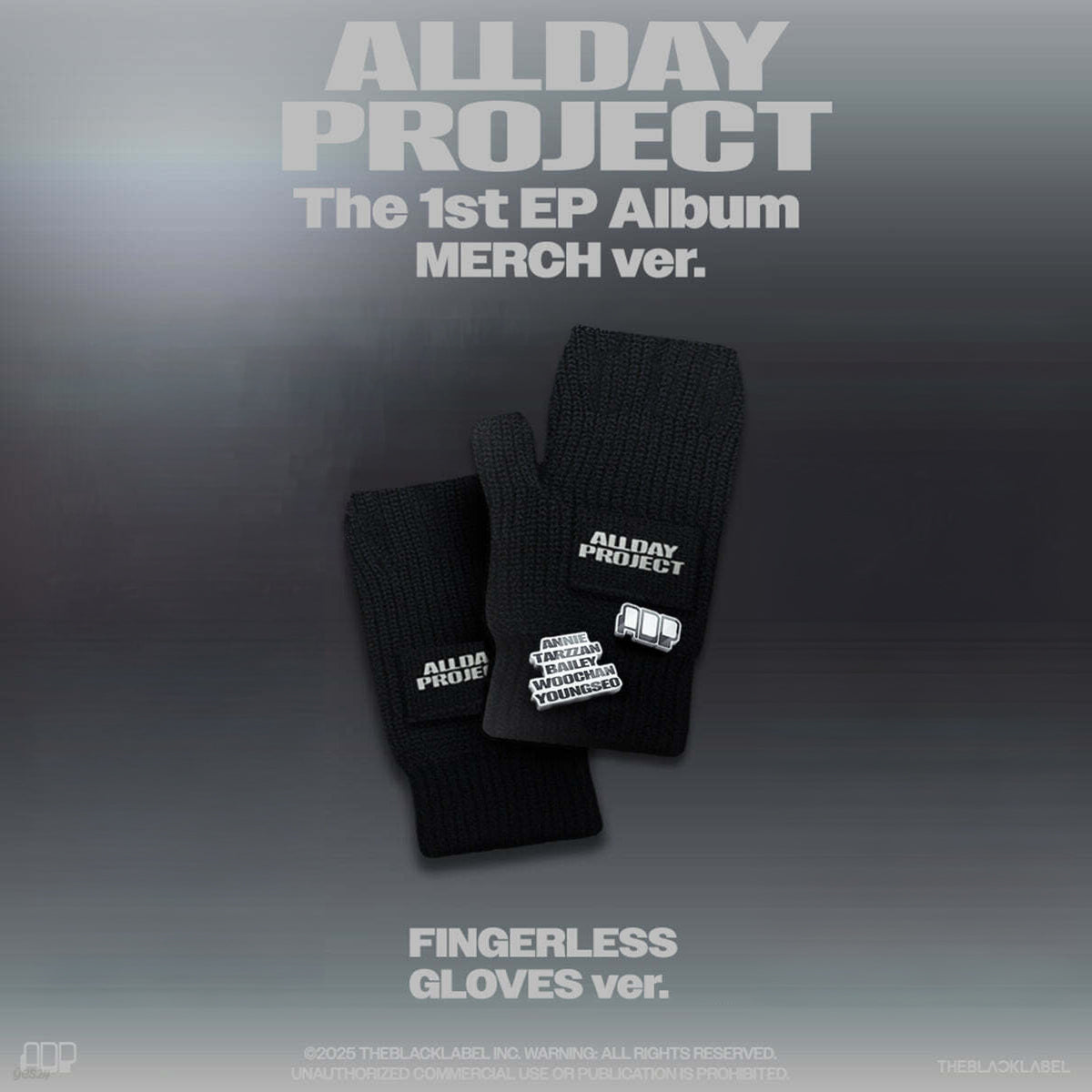 [POB] ALLDAY PROJECT - [ALLDAY PROJECT] (MERCH ver. / FINGERLESS GLOVES ver.)