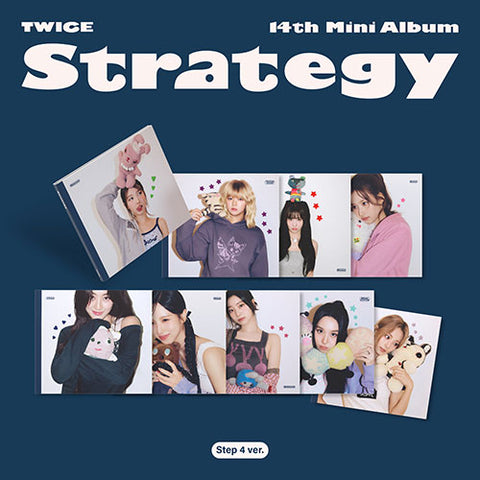 TWICE - 14th Mini Album [ Strategy ] (Step4 ver.)