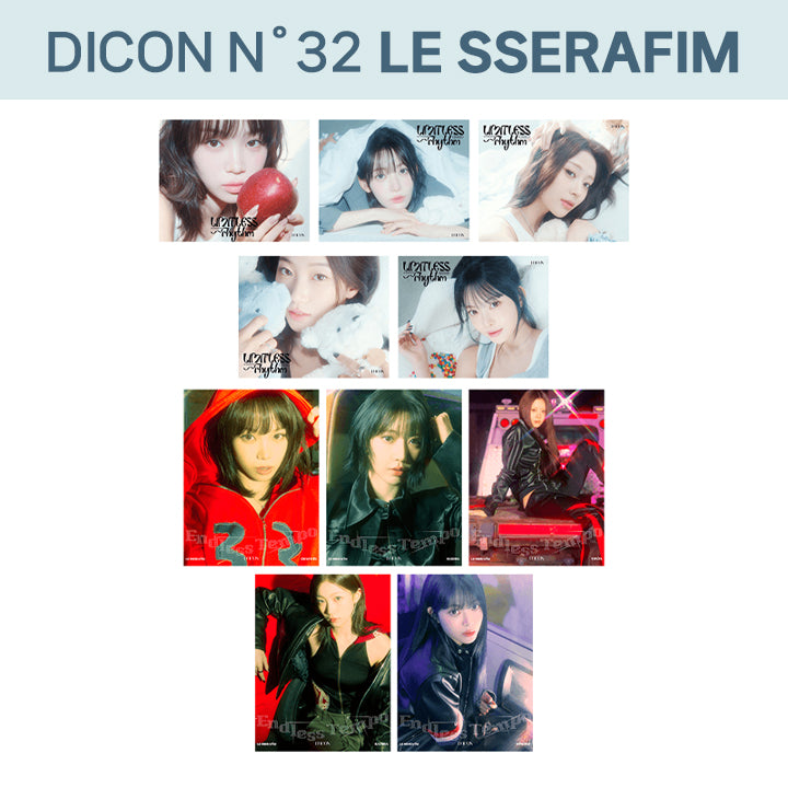 [POB] DICON VOLUME N32 LE SSERAFIM LIMITLESS RHYTHM / ENDLESS TEMPO