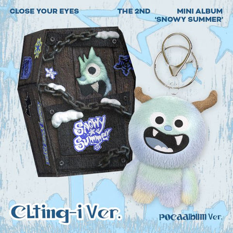 CLOSE YOUR EYES - 'Snowy Summer' (CLting- Ver.) (POCAALBUM)