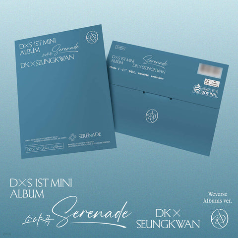 [POB] DK X SEUNGKWAN 1st Mini Album [Serenade] Weverse Album ver. unit group
