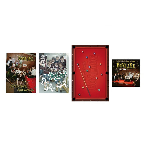 [POB] BOYNEXTDOOR JAPAN 2nd Single [BOYLIFE] 4 Set