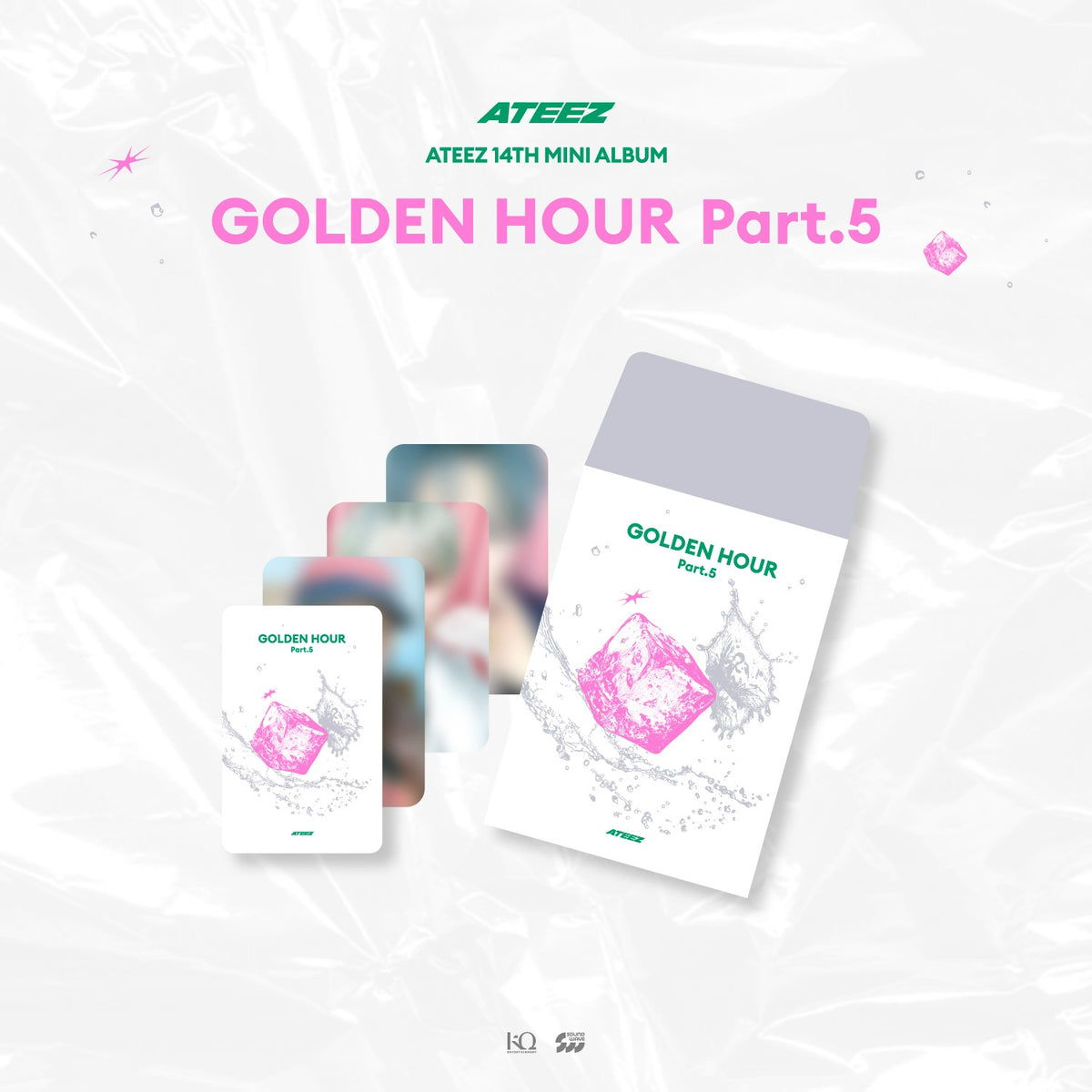 ATEEZ POP-UP STORE [GOLDEN HOUR : Part.5] MD (RANDOM TRADING CARD)
