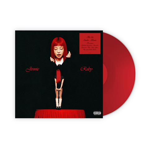 JENNIE The 1st Studio Album [Ruby Vinyl] (Unsigned)