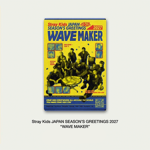 [JAPAN POB] Stray Kids JAPAN SEASON’S GREETINGS 2027 [WAVE MAKER]