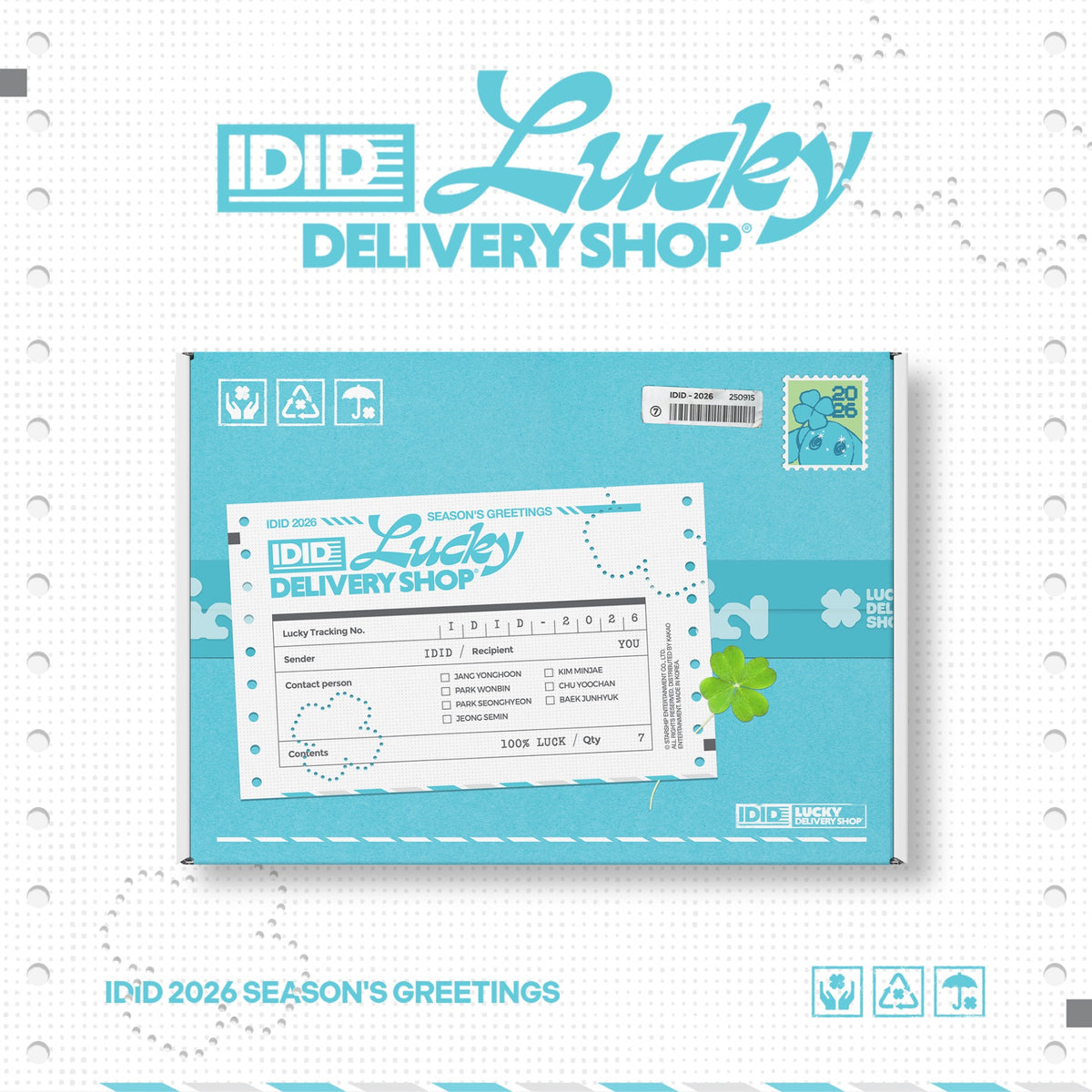 [POB] IDID 2026 SEASONS GREETINGS [LUCKY DELIVERY SHOP]