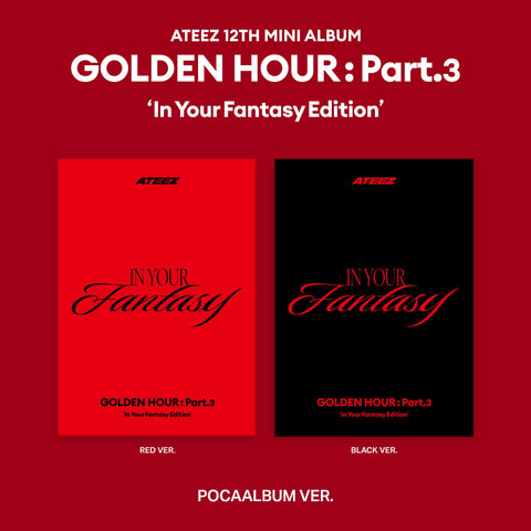 [POB] ATEEZ - 12TH MINI ALBUM [GOLDEN HOUR : Part.3 ‘In Your Fantasy Edition’] (POCAALBUM)