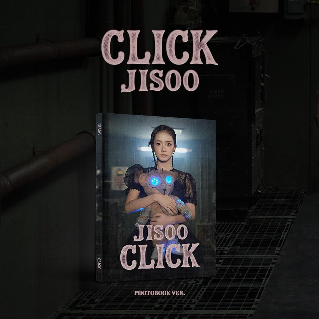 [POB] JISOO Single Album [CLICK] PHOTOBOOK VER.