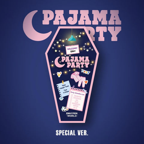 ENHYPEN [ENHYPEN WORLD COUPON CARD COLLECTION] PAJAMA PARTY SPECIAL ver.