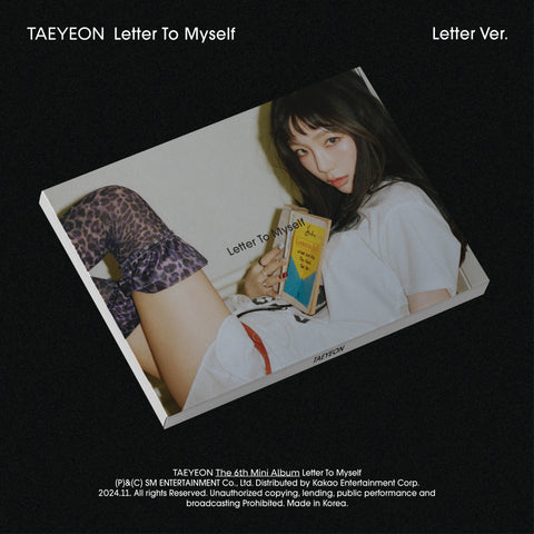 [POB] TAEYEON - [Letter To Myself] (Letter Ver.)