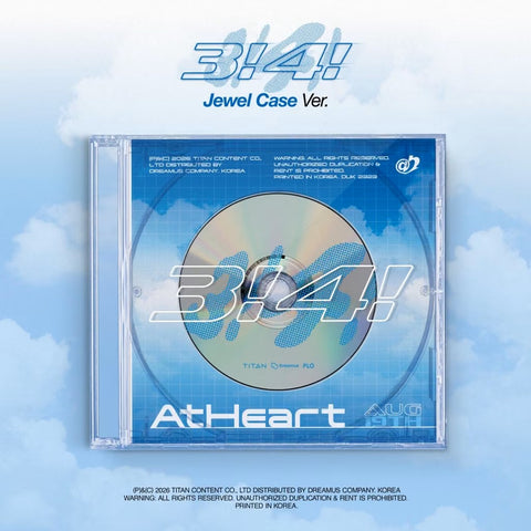 [POB] AtHeart - 3!4! (Jewel Case Ver.)