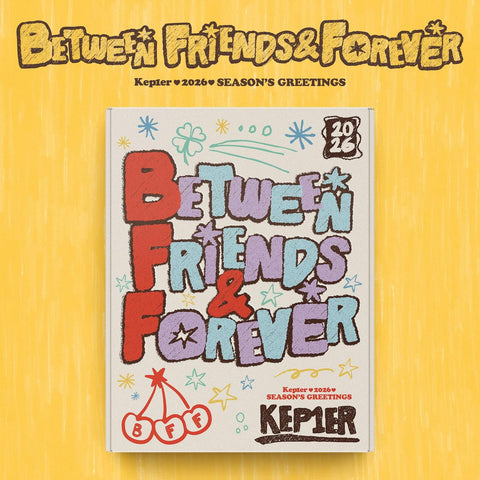 [POB] Kep1er 2026 SEASON S GREETINGS [BETWEEN FRIENDS&FOREVER]