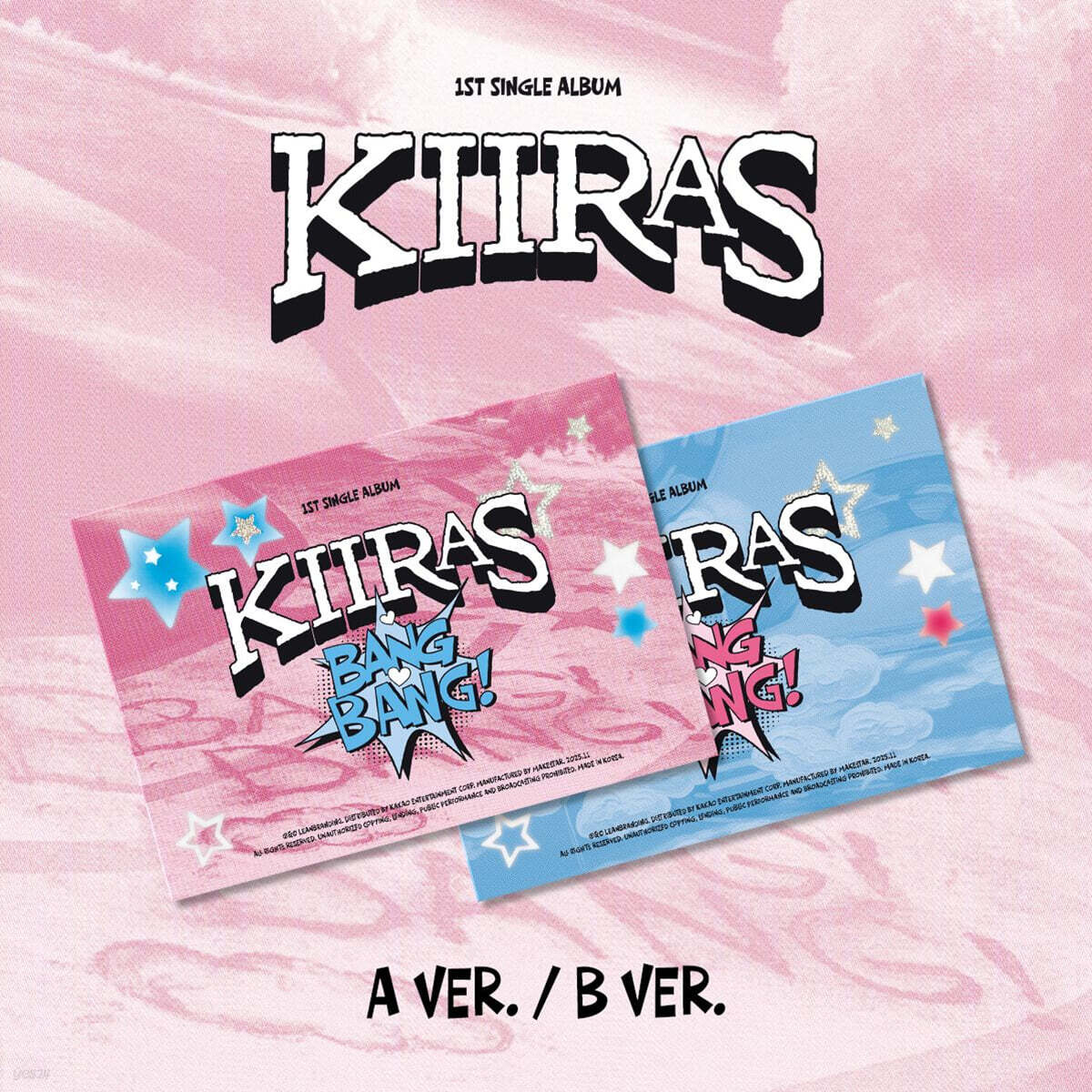 [POB] KIIRAS - [BANG BANG!] (POCA) 1st Single ALBUM