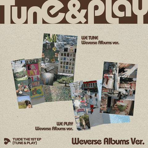 [POB] TUIDE - The 1st EP [TUNE & PLAY] Weverse Albums ver.