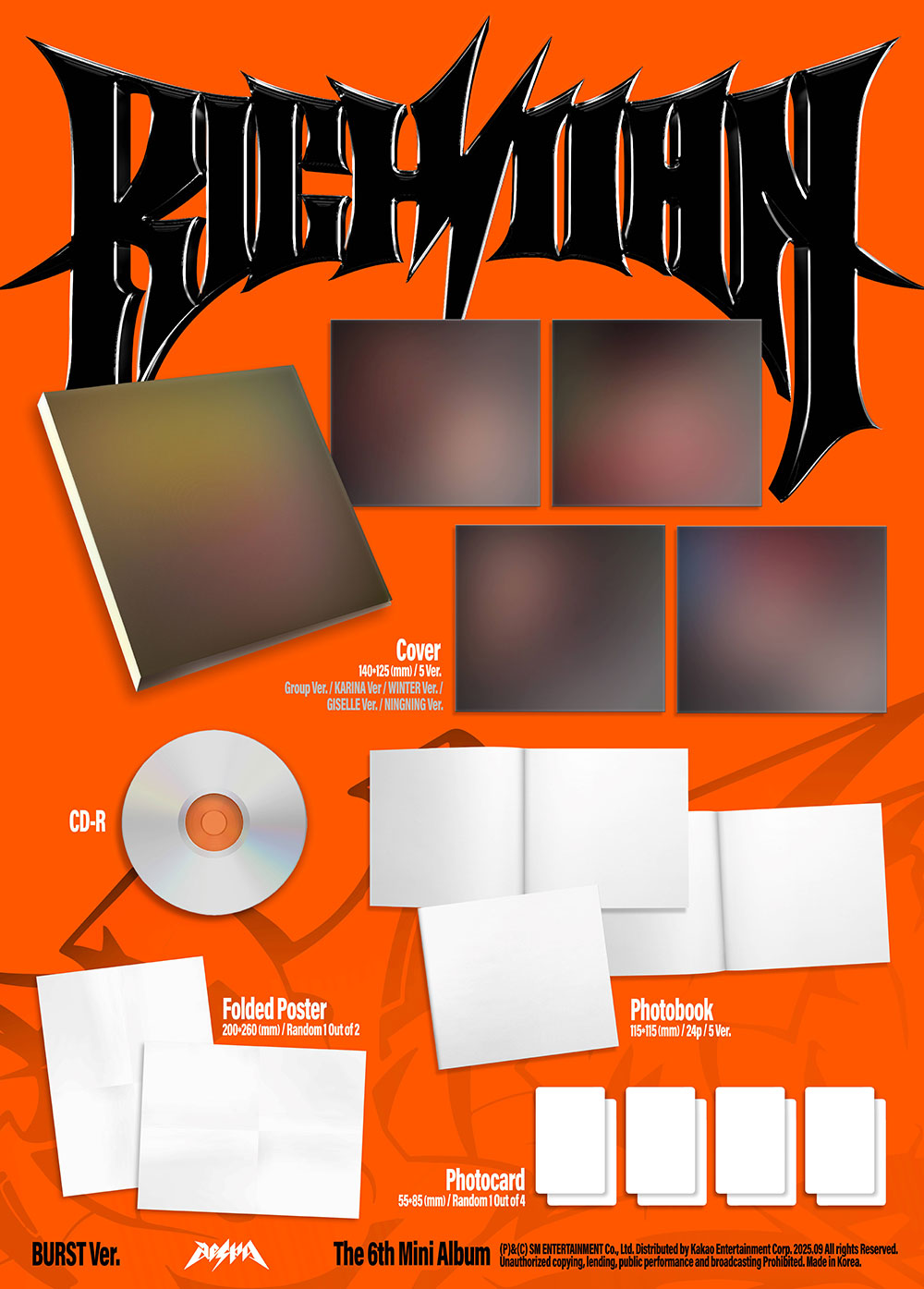 The 6th Mini Album 'Rich Man' (ENERGY Ver.) (NINGNING Version CD The 6th Mini Album 'Rich Man' (ENERGY Ver.) (NINGNING Version CD