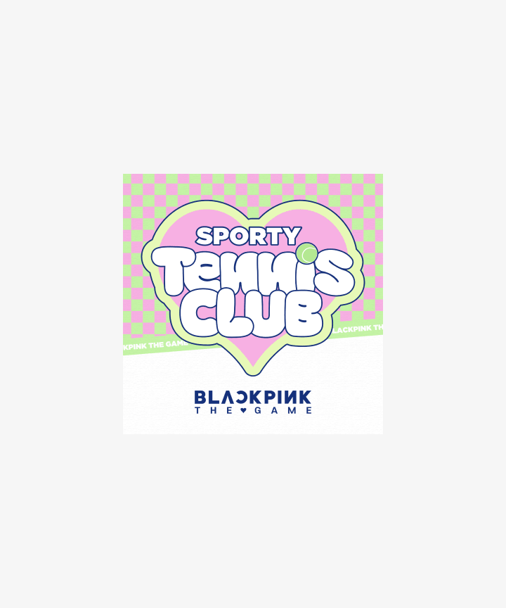 BLACKPINK - THE GAME PHOTOCARD COLLECTION SPORTY BLACKPINK