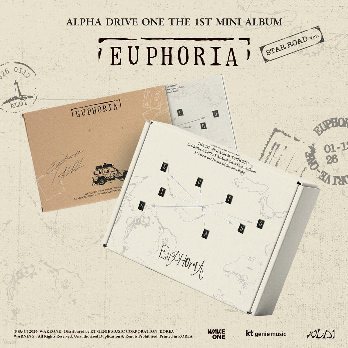 [POB] ALPHA DRIVE ONE [EUPHORIA] (STAR ROAD ver.)