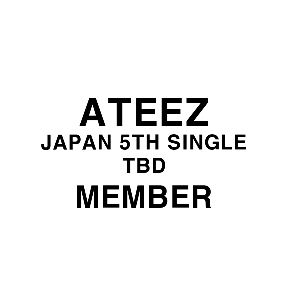 [POB] ATEEZ JAPAN 5TH SINGLE TBD SOLO