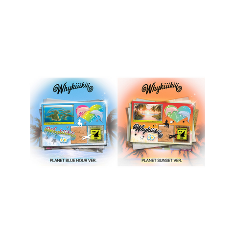 KiiiKiii EP [WhyKiiiKiii] (PLANET BLUE HOUR VER. / PLANET SUNSET VER.)