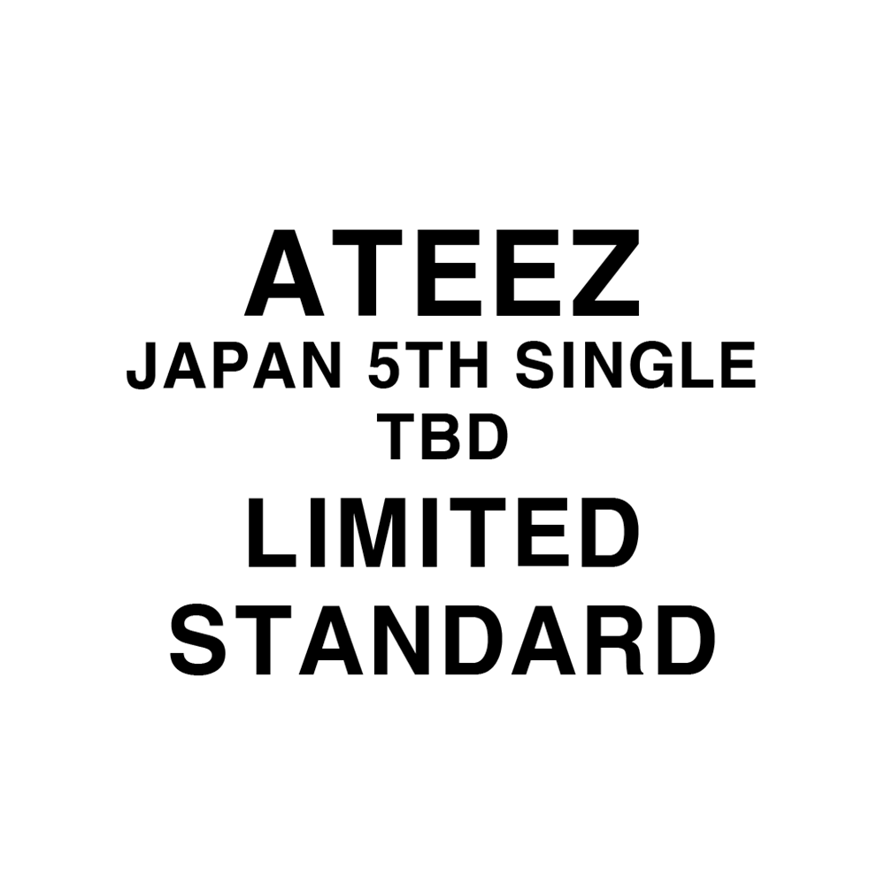 [POB] ATEEZ JAPAN 5TH SINGLE TBD LIMITED A,B / STANDARD SET