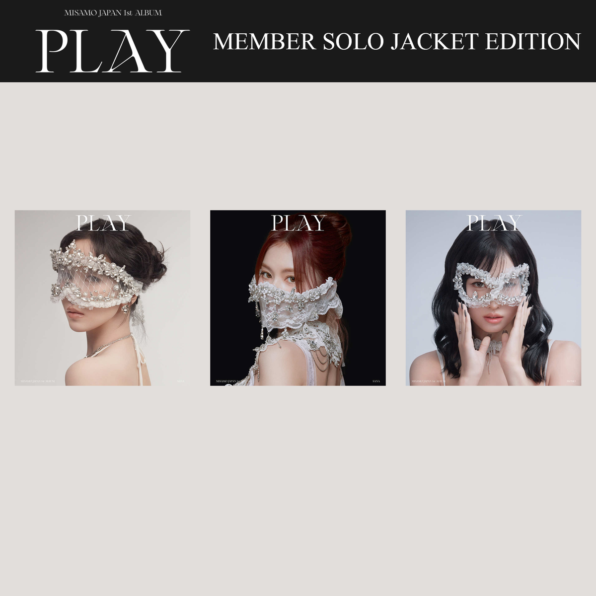 [POB] MISAMO - PLAY (MINA, MOMO, SANA)