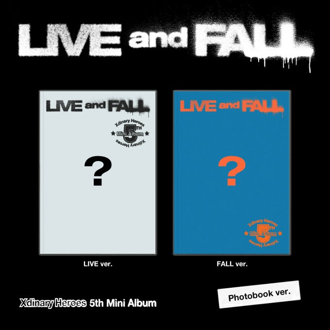 [POB] Xdinary Heroes - 5th Mini Album LIVE and FALL(Photobook ver.)