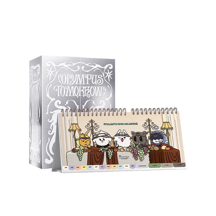[POB] TOMORROW X TOGETHER (TXT) [OLYMPUS TOMORROW] 2026 Seasons Greetings + PPULBATU 2026 CALENDAR (SET)
