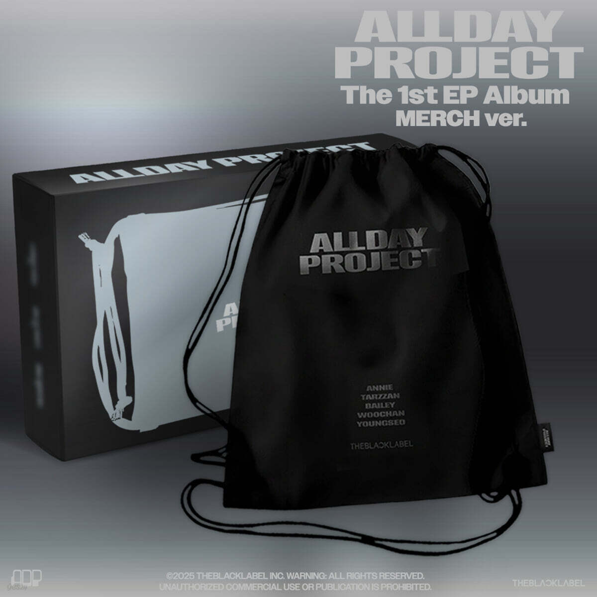 [POB] ALLDAY PROJECT - [ALLDAY PROJECT] (MERCH ver. / DRAWSTRING BAG ver.)