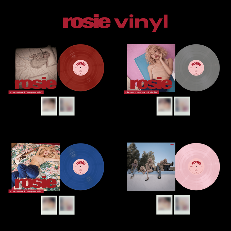 ROSE first studio album ‘rosie’ vinyl