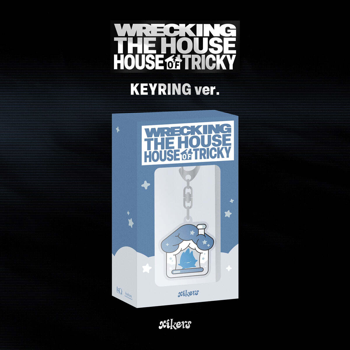 [POB] xikers [HOUSE OF TRICKY : WRECKING THE HOUSE] (KEYRING ver.) (POCAALBUM)