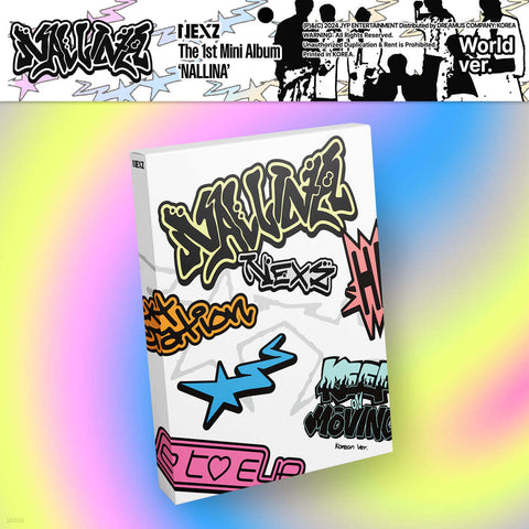 [POB] NEXZ - The 1st Mini Album 'NALLINA' (Standard ver.)