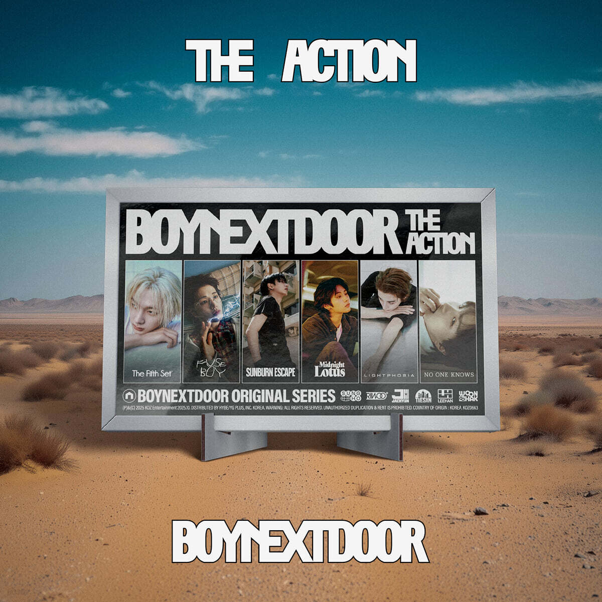 [POB] BOYNEXTDOOR [The Action] (Frame ver.)