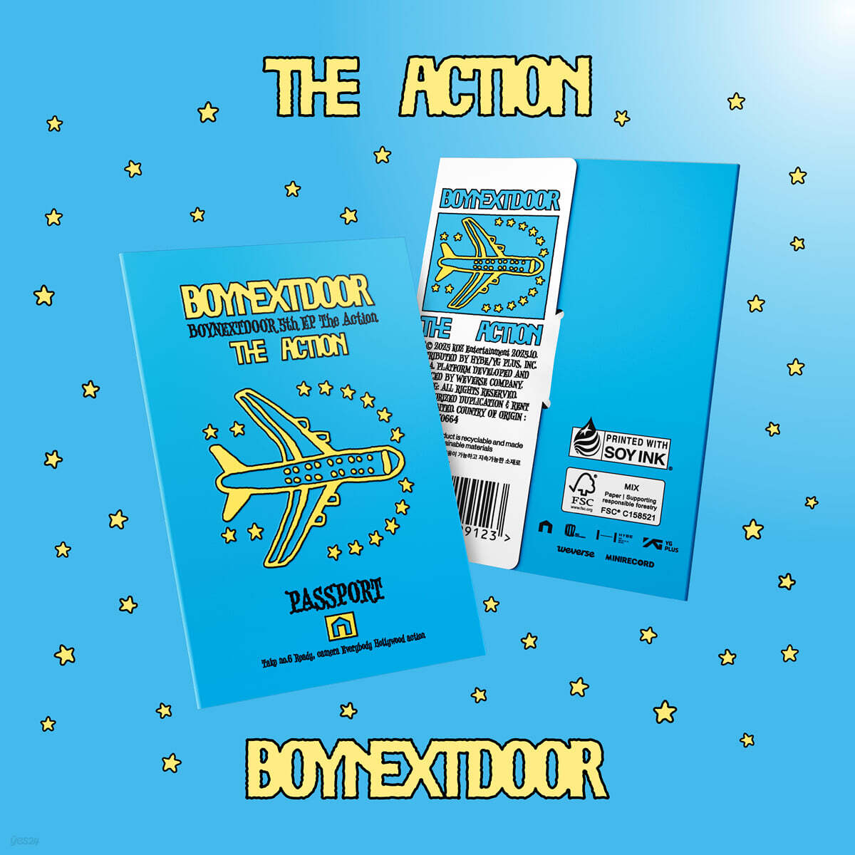 [POB] BOYNEXTDOOR [The Action] (Weverse Albums ver.)