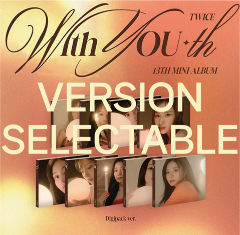 [VERSION SELECTABLE] TWICE 13th Mini Album With YOU-th (Digipack ver.)